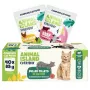 Alimento húmido para gatos animal island Everyday Filetes de vaca e frango em caldo, 40×85 g multipack