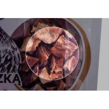 Guloseimas de treino para cães Hilton Treaning Treats Duck 80 g – snacks de treino macios com sabor a pato