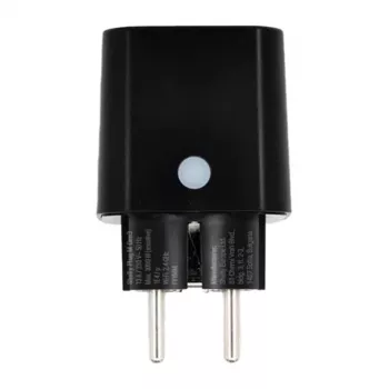 Tomada inteligente Shelly Plug PM Gen3 Matter 13A, preto