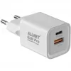 Fonte de alimentação ALLNET PSU-GaNPD-USB-1A1C-45W carregador USB-C PD e USB-A QC 45W GaN