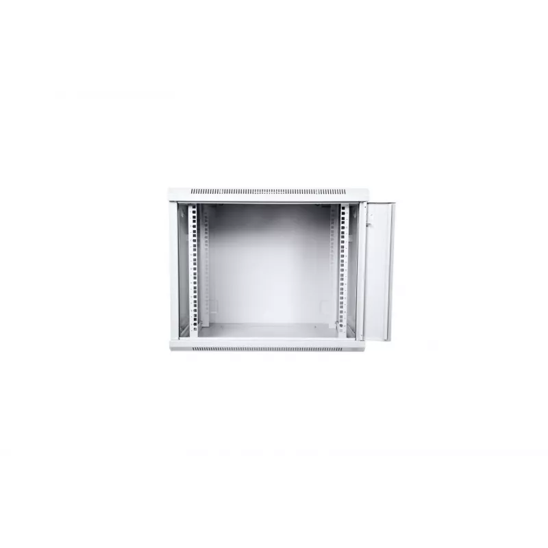 Armário de rede Digitus DN-W19 09U/450/MD 9U montagem na parede cinzento-claro