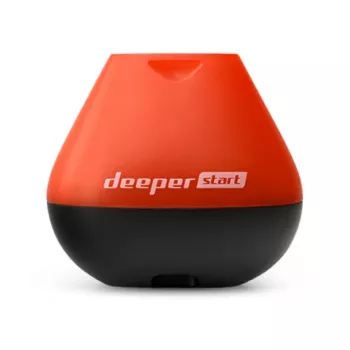 Deeper START — sonar portátil lançável, alcance 50 m, bateria de polímero de lítio