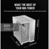 Caixa de computador Corsair CC-9011285-WW midi-tower cinzento, branco