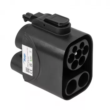 Adaptador de carregamento EV Akyga AK-SC-E19 CCS2 / CCS1 Compact EU 250A