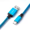 CableMod Classic cabo em espiral para teclado CM-CKCA-CK-KK150KK-R, USB-C para USB-A, 150 cm, preto (Midnight Black)