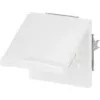 Módulo de tomada Schuko de parede com tampa basculante, busch jaeger 20EUGK-34-101, encastrar, resistente às intempéries, branco alpino