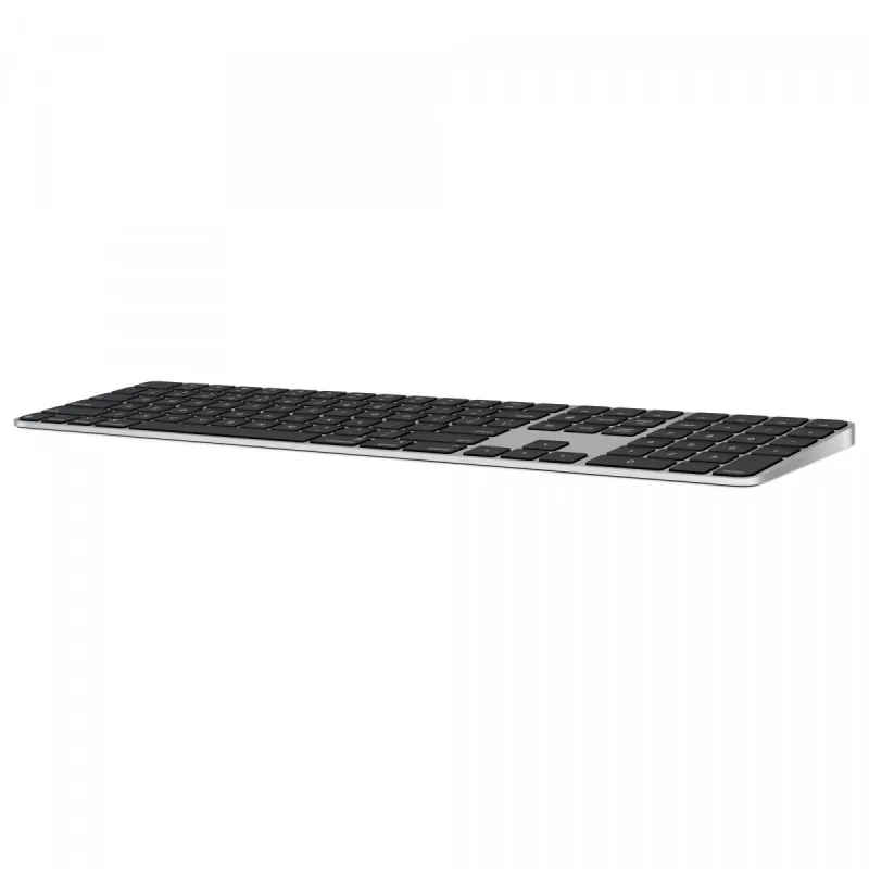 Teclado Apple Magic universal USB + Bluetooth QWERTY US English preto MXK83LB/A