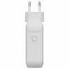 Hyper HyperJuice 100W USB-C GaN Carregador de viagem 3C+1A - Branco (HJ1002WHWWGL)