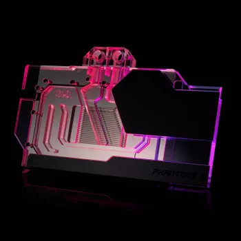 Dissipador de água Phanteks Glacier G40 + placa traseira