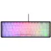 Teclado gaming Deltaco DK240 mini 60% USB, RGB preto