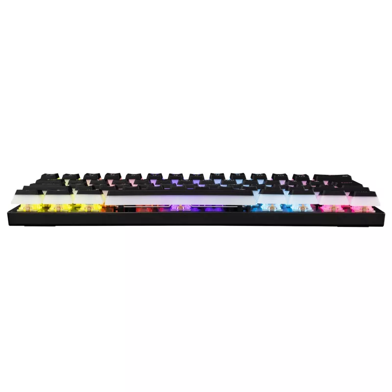 Teclado gaming White Shark GK-2202 Ashiko 2 preto/vermelho layout US