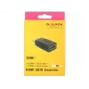Adaptador HDMI (macho) > HDMI (fêmea), emulador EDID (preto)