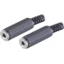 Conector de cabo 3,5 mm ShiverPeaks BS51110-2 preto