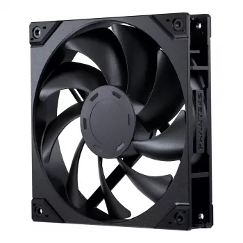 Ventoinha para caixa Phanteks M25 Gen2 140mm PWM - pack de 3, preta