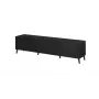 Móvel RTV Cama NOVA 186x40x48 preto mate