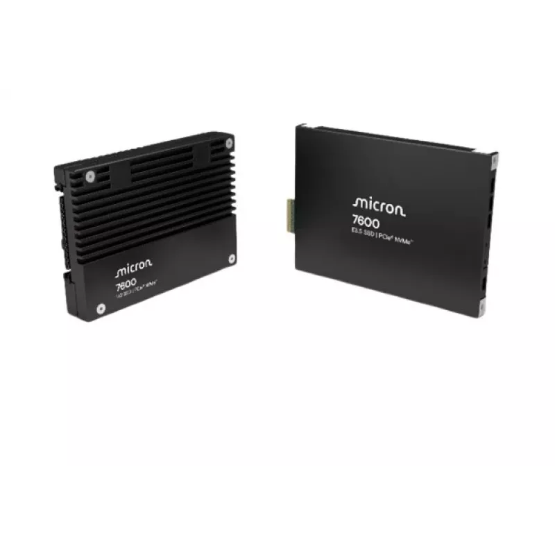 SSD MICRON 7600 PRO Read Intensive 3,84 TB U.2 2,5 polegadas PCIe 5.0 x4 (NVMe) FIPS 140-3 Level 2 TCG Opal
