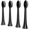 Escova de dentes elétrica sónica AENO Sonic DB6: preto, 5 modos, carregamento sem fios, 46000 rpm, 40 dias sem carregar, IPX7