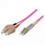 Tecline exertis Connect – cabo patch – SC multimodo (M) para LC multimodo (M) – 10 m – fibra ótica – 50/125 micrómetros – OM4 – água-marinha (39885610)