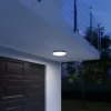 Plafonier Steinel DL Vario Quattro PRO S, redondo LED fixo 14 W, 310×69 mm, branco, sensor de movimento