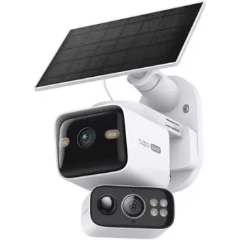 TP-Link Tapo C645D KIT, câmara sem fios com rotação/inclinação alimentada por energia solar, 3MP