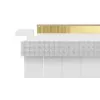 Cabo riser PCIe 5.0 x16 TRYX 200mm branco para GPU/placa de expansão
