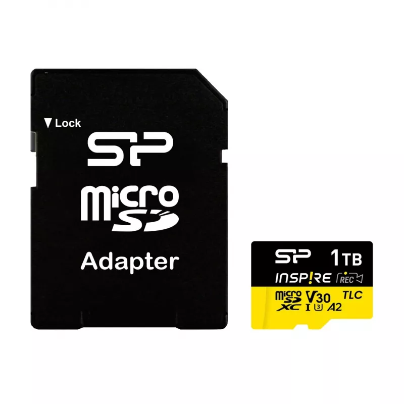 Cartão de memória Silicon Power Inspire 256 GB MicroSDXC V30 UHS-I U3 A2 4K + adaptador (SP256GBSTXLA2V1NSP)
