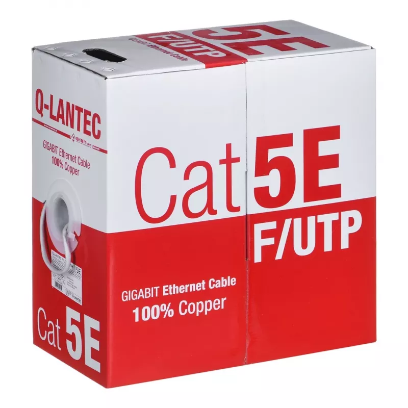 Cabo de rede Alantec KIF5PVC305Q Cat5e F/UTP (FTP) 305 m cinzento