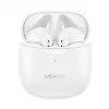 Auscultadores Bluetooth Usams TW S 5.0 IA Series branco
