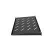 Prateleira Extralink SHELF 1U para armários de parede de 19 polegadas, 1U, 300 mm, preta, metal