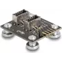 Adaptador USB Type-E interno DeLOCK 67176 macho de 9 pinos preto