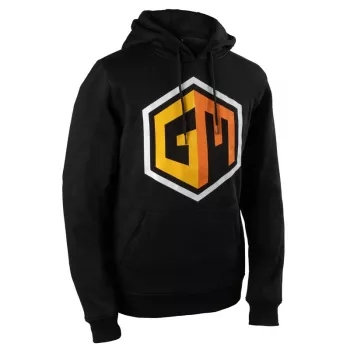 Hoodie Global Masters GM Logo - preto (L)