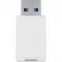 Adaptador de cabo Goobay 55225 USB-C USB 3.0 Type-A branco