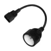 Savio CL-180 Cabo adaptador de alimentação IEC C14 para CEE 7/5, 15 cm