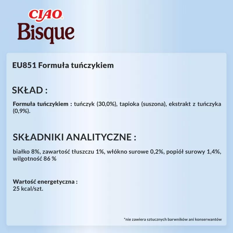 INABA Ciao bisque de atum - snacks para gatos - 40 g