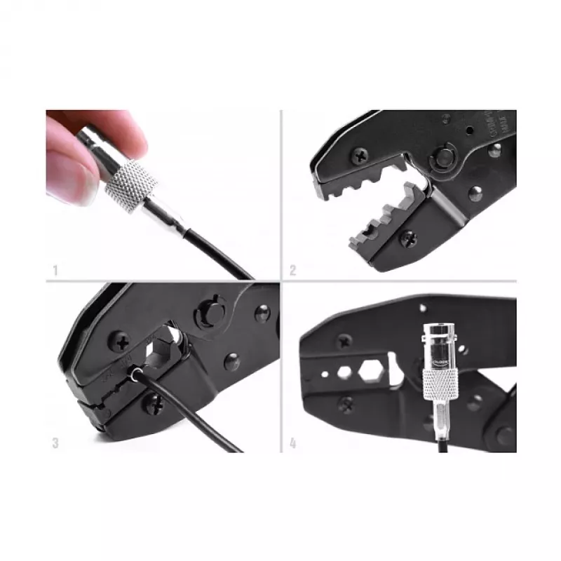 Delock 90572 Inserto de crimpagem XIV para alicates de crimpar 90295/90296/90527/90528