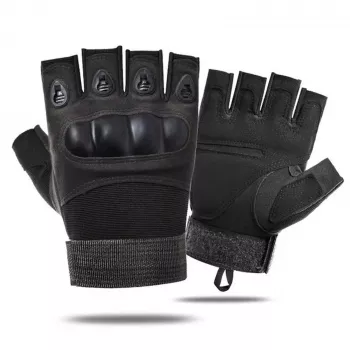 Luvas táticas de combate sem dedos Extralink Military Survival tamanho L mil-693