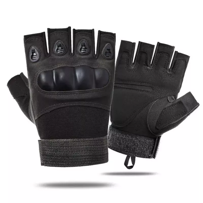 Luvas táticas de combate sem dedos Extralink Military Survival tamanho L mil-693