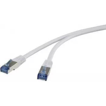 Cabo de rede Ethernet Renkforce RF-4737370 cinzento