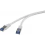 Cabo de rede Ethernet Renkforce RF-4737370 cinzento