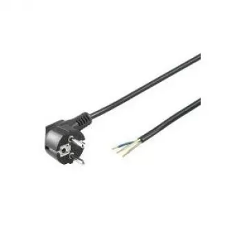 Cabo Goobay CEEE 7/7 preto 5 m CEE7/7 96034 WENTRONIC