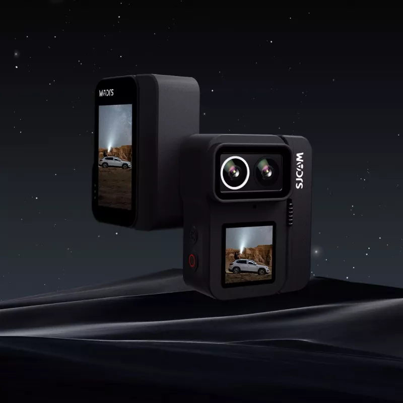 Actioncam SJCam SJ20 lente dupla vídeo 4K, fotos 20 MP