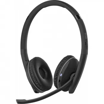 EPOS ADAPT 261 headset sem fios com arco escritório/call center USB Type-C Bluetooth preto