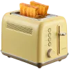 Torradeira de 2 fatias BUYDEEM, modelo DT620E, cor Mellow Yellow, UE
