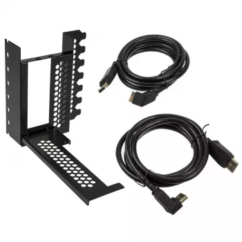 Suporte de GPU Cablemod CM-VPB-2DK-R Midi Tower preto 1,8 m