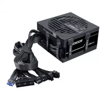 Fonte de alimentação Lian Li RB0650B.B 650 W ATX 24 pinos, 80 PLUS Bronze, ventoinha de 135 mm, preto