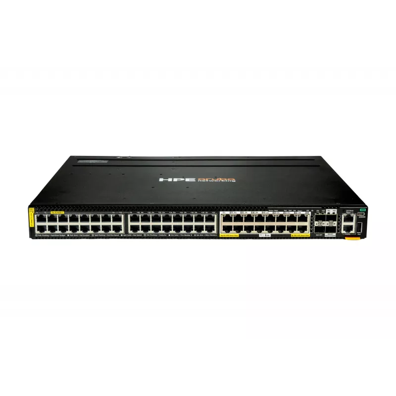 Switch HPE Aruba Networking CX 6300M 32p 1G 16p Smart Rate 5G Class8 PoE 2p SFP56 50G 2p SFP28 25G MACsec - Switch - L3 - gerido - 32 x 10/100/1000 (PoE++)