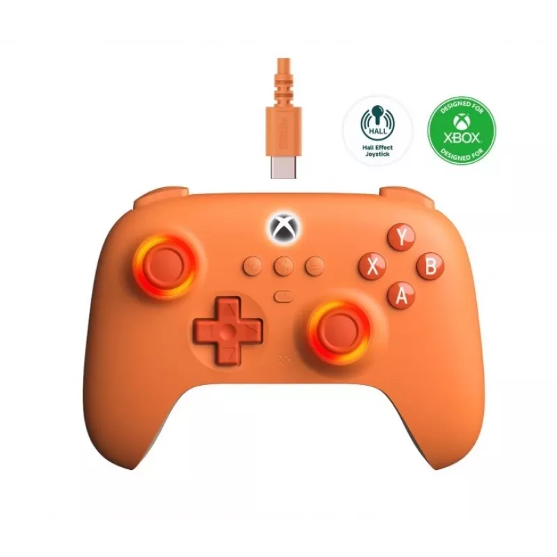 Comando de jogos com fios 8Bitdo Ultimate C RET00458 compatível com USB-C