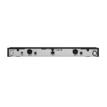 Shure SLXD4DE-G59 - recetor de microfone sem fios, 470 - 514 MHz