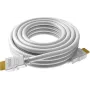 VISION Techconnect - Highspeed - Cabo HDMI com Ethernet - HDMI macho para HDMI macho - 5,0 m - branco - Suporte de 4K 30 Hz (TC 5MHDMI8K)