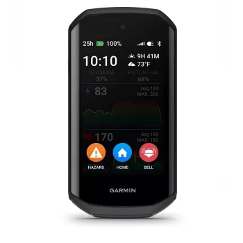 Ciclocomputador GPS GARMIN Edge 1050, ecrã de 3,5 polegadas, Preto